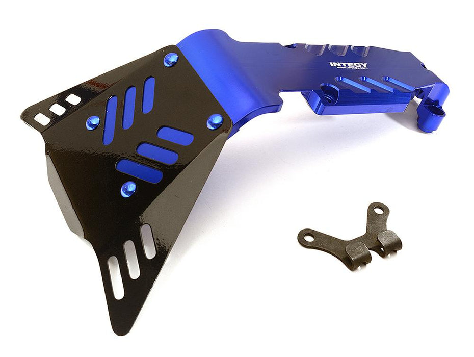 Billet Machined Rear Skid Plate for Traxxas 1/10 E-Revo(-2017), Revo 3.3, Summit
