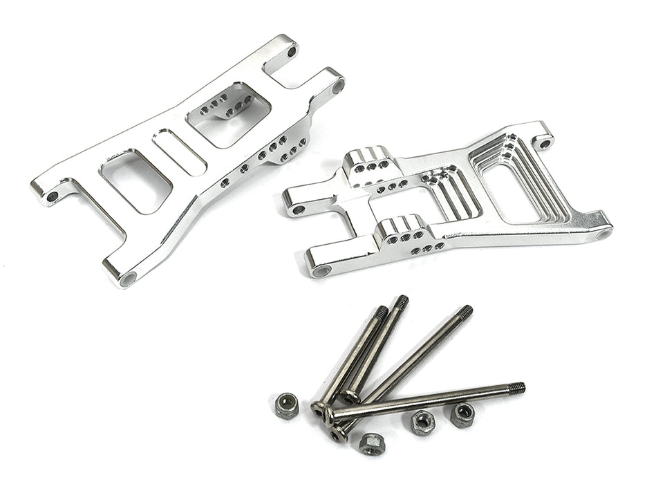 Billet Machined Rear Lower Arms for Traxxas 1/10 Nitro Rustler Stadium Truck