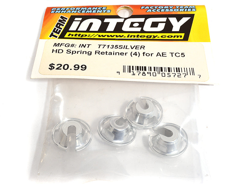 Billet Machined HD Spring Retainer (4) for Team Associated 1/10 TC5 Touring Car