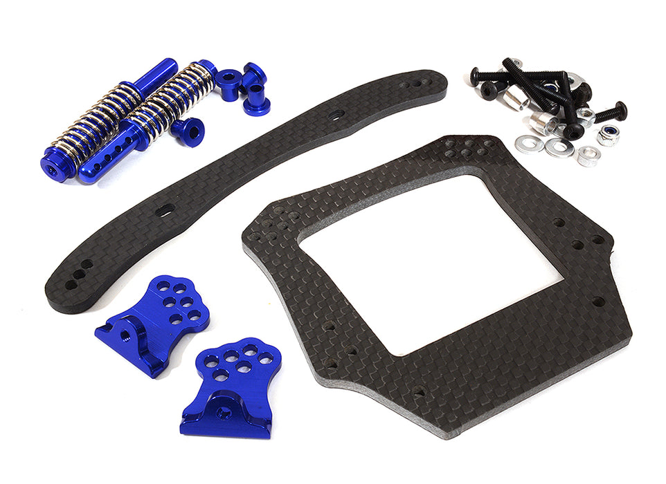 Graphite Front Shock Tower for Traxxas 1/10 Rustler 2WD