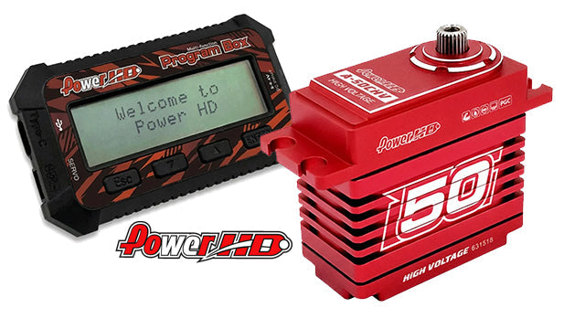 Power HD A-50CHV High Voltage Programmable Digital Servo