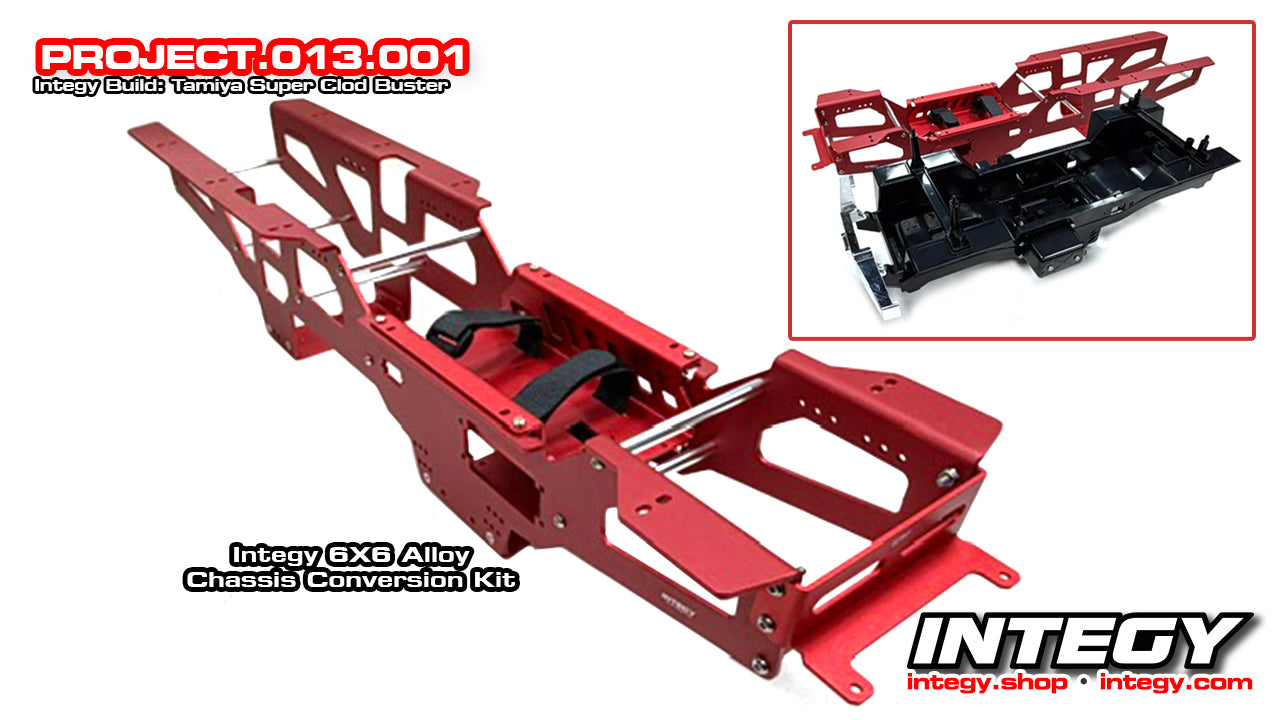 Project 013 Super Clod Buster PART 01: Chassis Upgrade to 6-Wheel layout