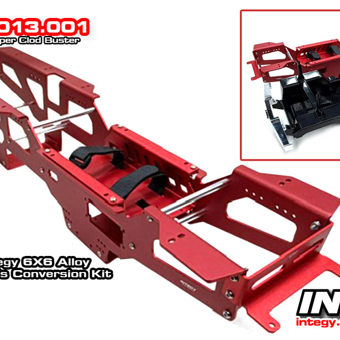 Project 013 Super Clod Buster PART 01: Chassis Upgrade to 6-Wheel layout