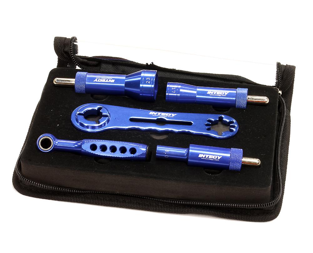 Wheel Nut Wrench 17mm 23mm, FlyWheel Wrench, Nitro & Glow Plug Tools