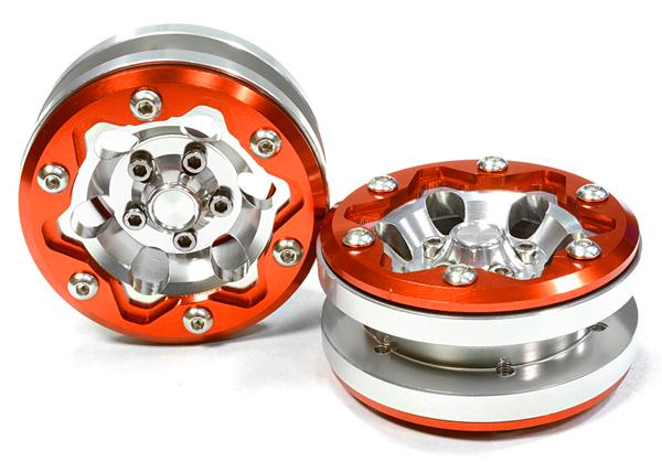 Billet Machined Off-Road 1.9 Size Wheel (2) for Scale Crawler (new, scratch)