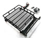 1/10 Scale Metal Luggage Tray 144x116mm with 4 LED Spot Light Set (new, damaged)