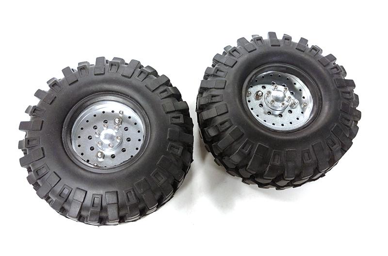 Replacement Parts for C24457SILVER 1.9 Size Crawler Wheels and Tires