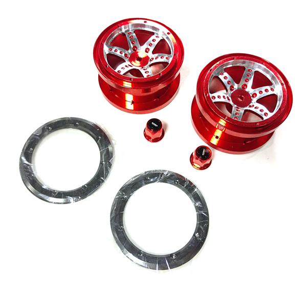 Replacement Parts for C25411RED 2.2 Size Rock Crawler Wheels (new, as-is)