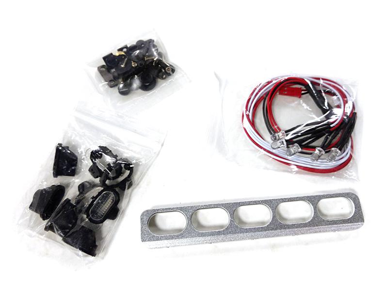 Replacement Parts for C25138SILVER Spot Light Bar for 1/10 & 1/8 Scale