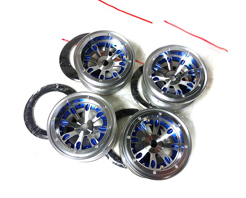 Alloy Beadlock Wheel 12mm Hex w/ Adj. Offest for Axial Wraith (new, no hardware)