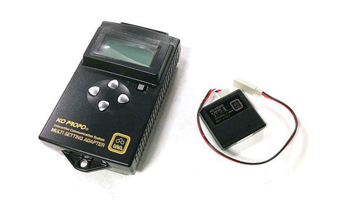 KO PROPO Multi Setting Adapter & Optional Setting Card (used)