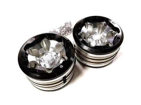 Alloy 2.2 Beadlock Wheel (2) w/ 12mm Hex for Rock Crawler (new, as-is)