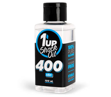 1up Racing Pure Silicone Shock Oil - 400cSt / 33.75wt - 100mL