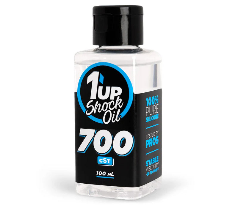 1up Racing Pure Silicone Shock Oil - 700cSt / 53.75wt - 100mL