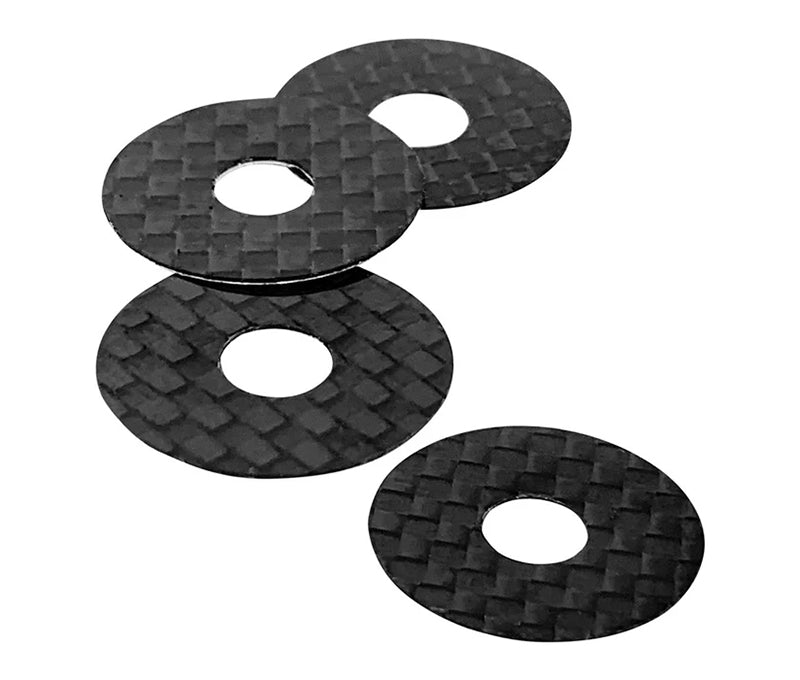 1up Racing CF Protective Body Washers - 6mm Post