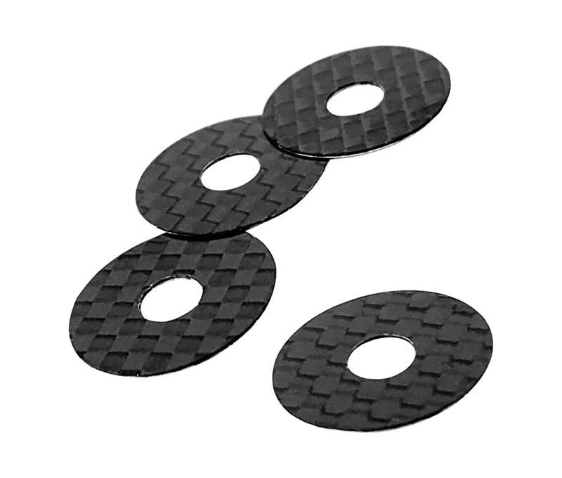 1up Racing CF Protective Body Washers - 5mm Post