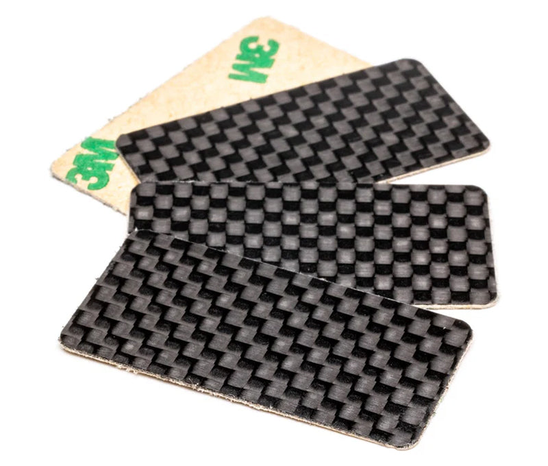 1up Racing UltraLite Carbon Fiber Winglets w/ 3M Adhesive - 1/10 EP Sedan