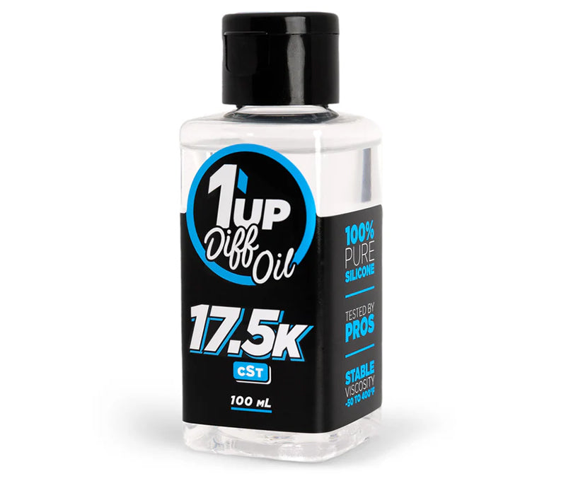 1up Racing Pure Silicone Diff Oil - 17500cSt - 100mL