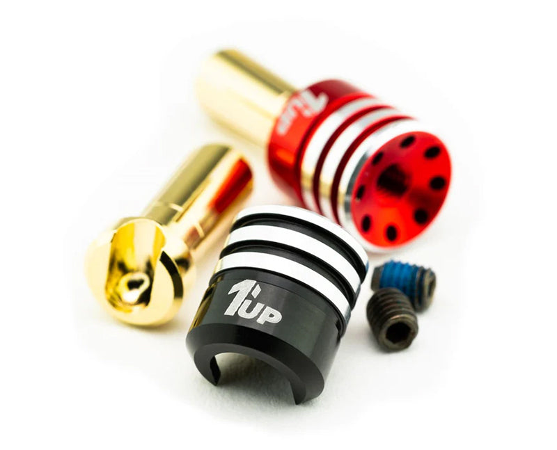 1up Racing Heatsink Bullet Plugs - 5mm