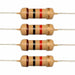 10pcs 1K Ohm 1/4 Watt 5% Tolerance Carbon Film Resistors