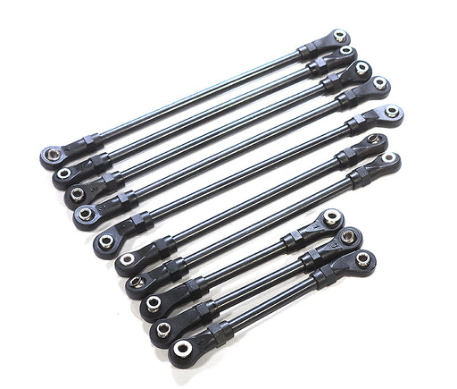 Original Traxxas TRX-4 Complete Steering and Suspension Linkages (new, take-off)