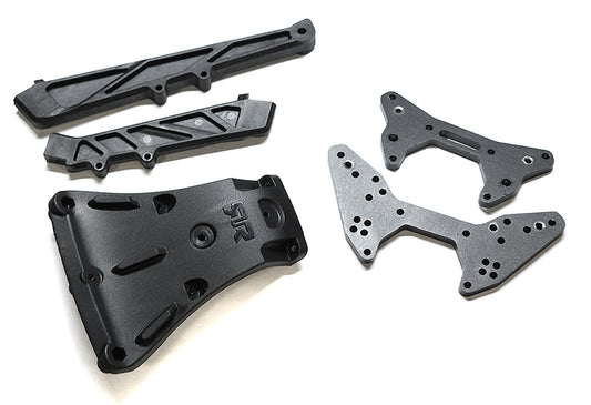 Original Arrma Chassis Brace + Shock Tower for 1/7 Felony 6S BLX (new, take-off)