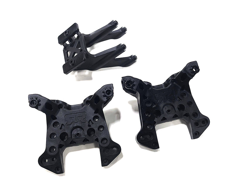 Original Arrma Shock Towers & Wing Mount for 1/5 Outcast 8S EXB (new, take-off)