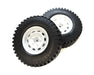 Alloy 1.9 Wheel & Tire (2) 394g Total for Scale Crawler (O.D.=97mm) (Damaged)