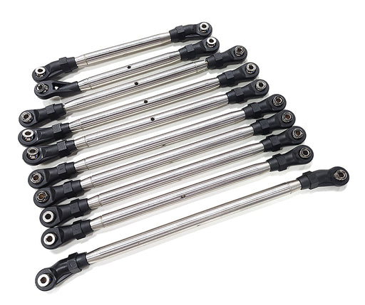 Original Axial Stainless Turnbuckle Linkage Set for SCX6 (new, take-off)