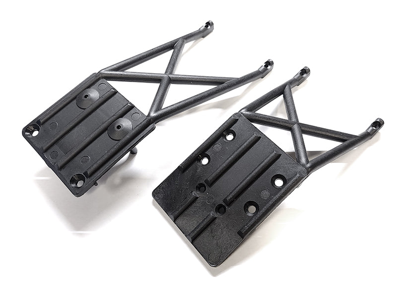 Original Traxxas Skid Plates F&R for 1/10 Slash 2WD (like new, take-off)