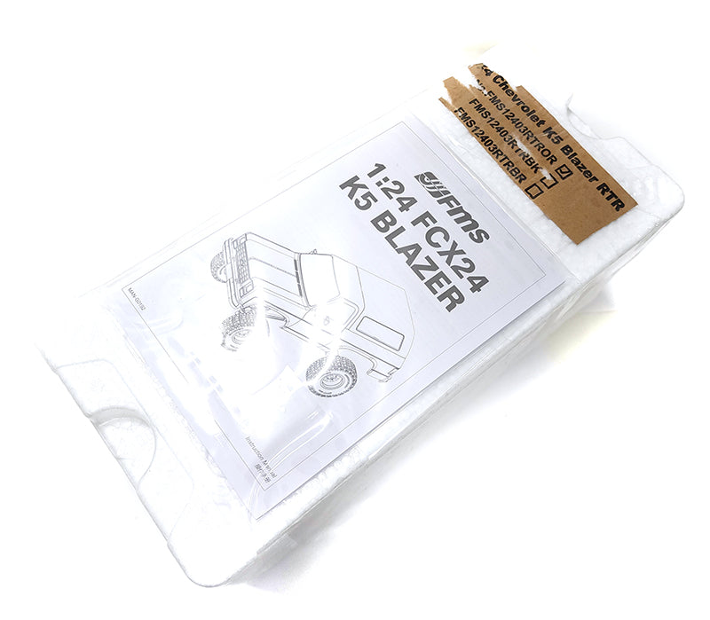 1:24 Chevrolet K5 Blazer RTR Orange (missing outside box, no LiPo battery)