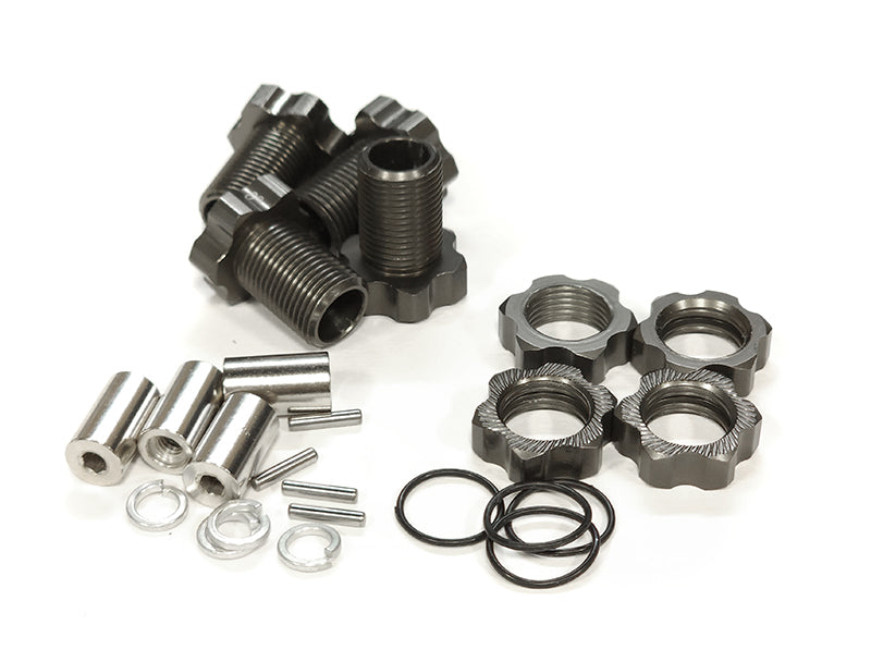 17mm Hex Adapters (4) for 1/10 Traxxas Slash Stampede