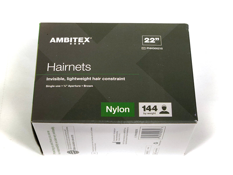 Ambitex Nylon 22in Hairnets PHH300215