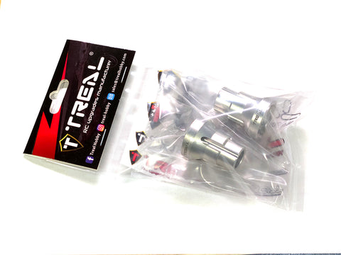 Treal 7075 Rear Axle Mount Set 0 Degree for 1/8 Losi LMT 1.0