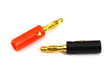 Euro Style Connector 4mm Male Banana Plug (2pcs)