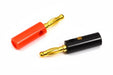 Euro Style Connector 4mm Male Banana Plug (2pcs)
