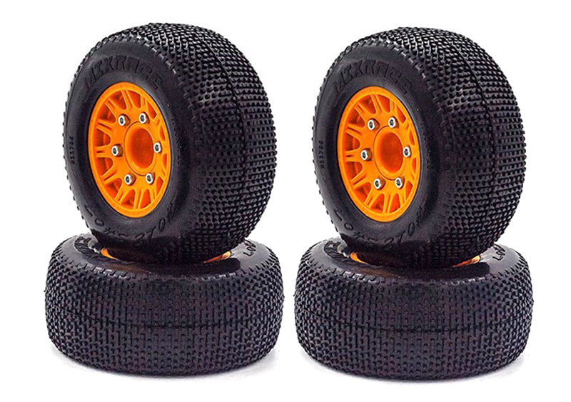 Short Course 2.2/3.0 Wheel for 14 & 17mm Hex & Tire Set (4) OD=110mm