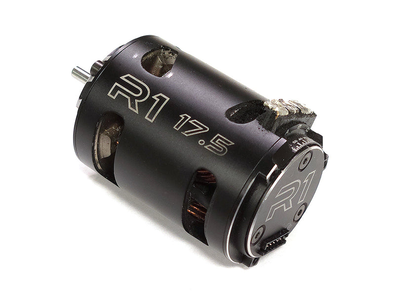 R1 Wurks V16 17.5T Brushless Motor with 125704 Rotor (used)
