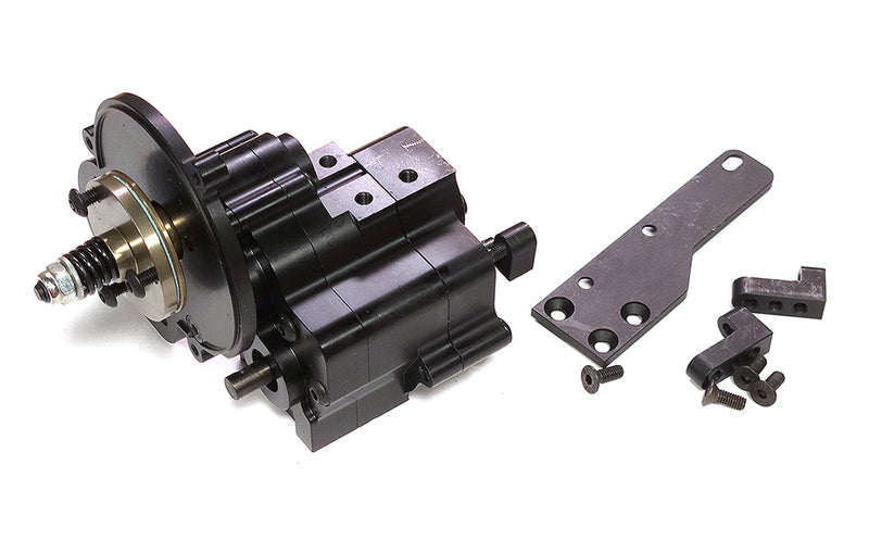 Alloy 2-Speed-Shift Center Gearbox with Internals for Axial 1/10 Wraith