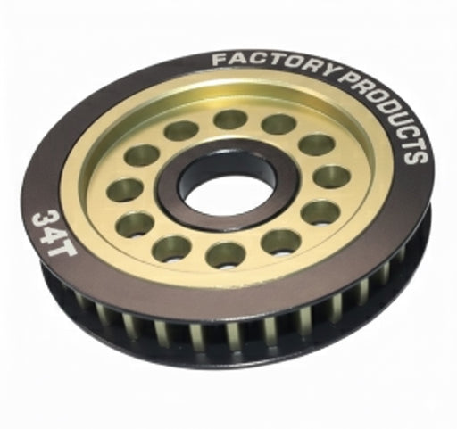 3Racing Aluminum Diff. Pulley Gear T34