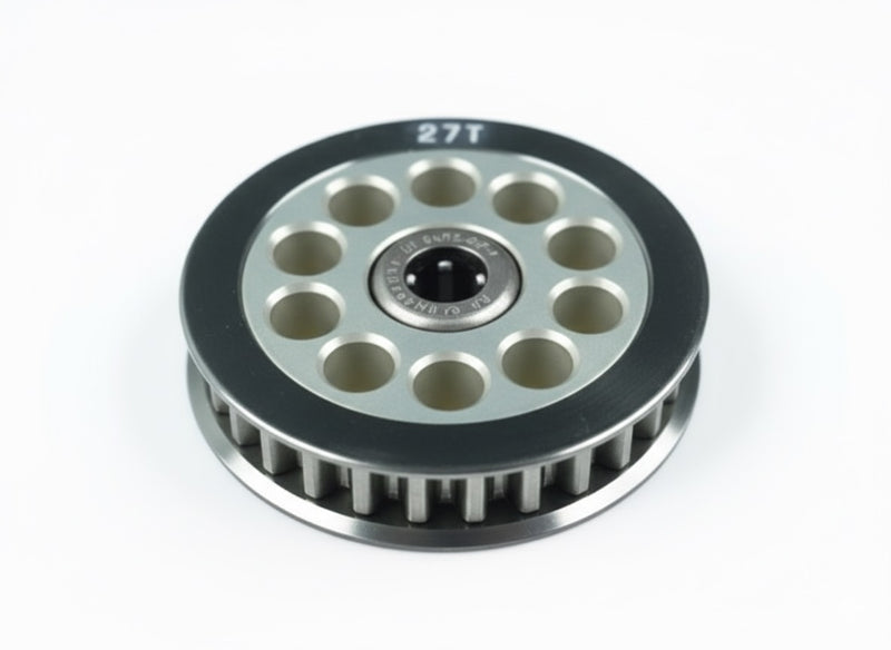 3Racing Aluminum Center One Way Pulley Gear T27