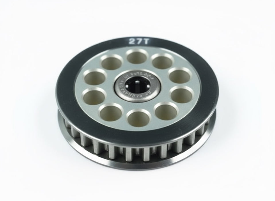 3Racing Aluminum Center One Way Pulley Gear T27