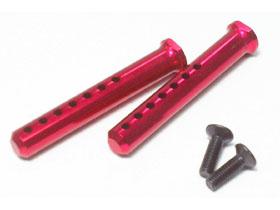 3Racing Aluminium Body Post 40mm - Red