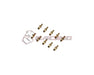 7075 Aluminum 4.8mm Ball Stud L=9 (10 pcs) - Teflon Coated