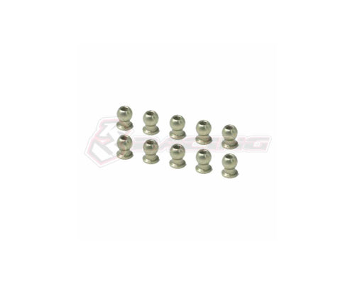 7075 Aluminum 5.8MM Hex Ball Stud L=5 (10 pcs) - Coated - PTFE