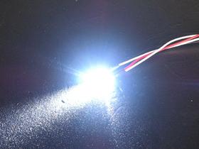 3Racing 5mm Flash LED Light - White