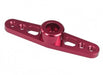3Racing 2.6mm Aluminium Double Servo Arm for Futaba - Red