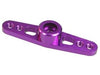 3Racing 2.6mm Aluminium Double Servo Arm for Ko Propo/Sanwa - Purple