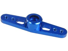 3Racing 3.0 mm Aluminium Double Servo Arm for Ko Propo/Sanwa - Blue