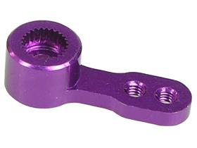 3Racing 3mm Aluminium Single Servo Arm for Ko Propo/Sanwa - Purple